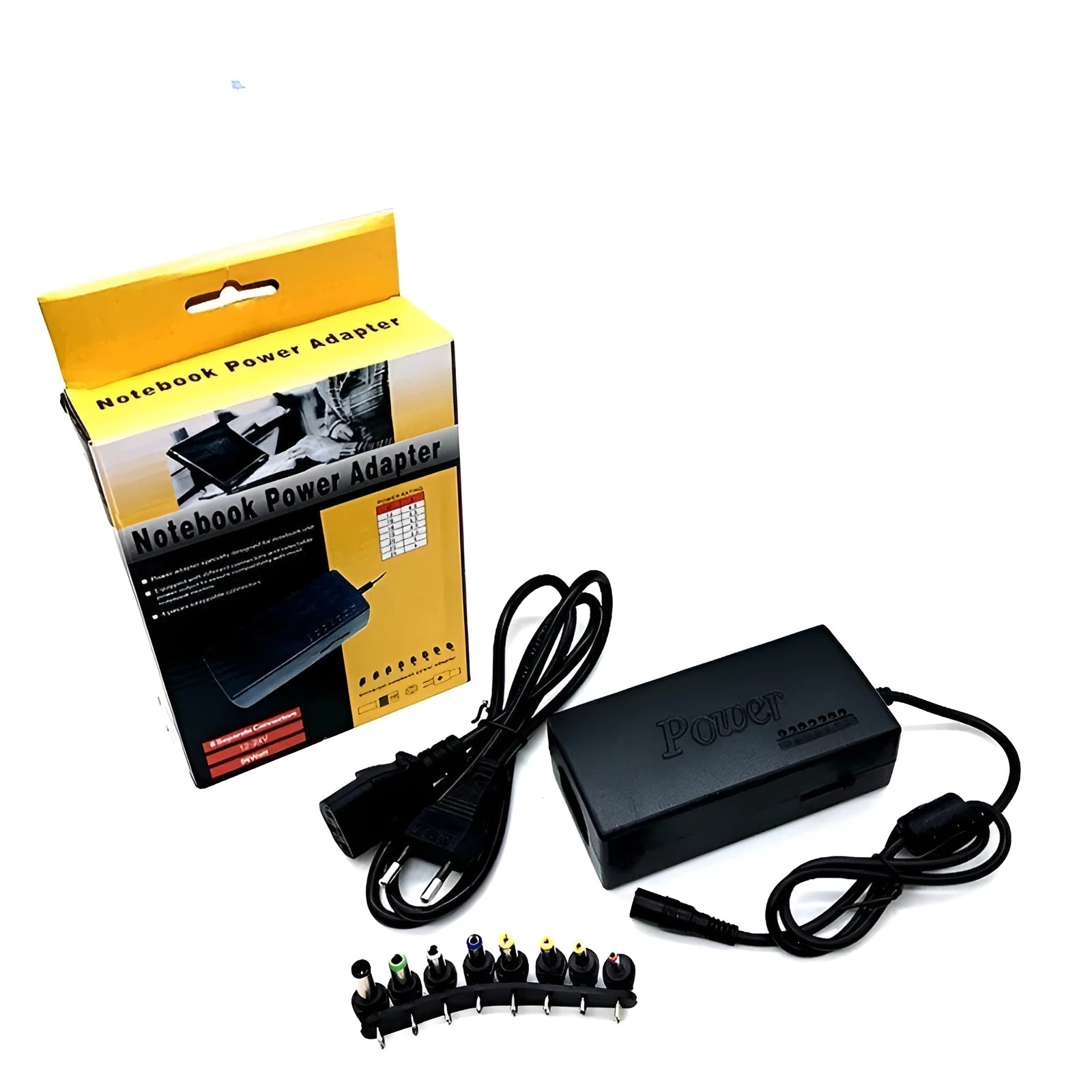Notebook power multi-functional charger 96W compact 11.5 x 5.5 x 3.7 cm adapter with adjustable output