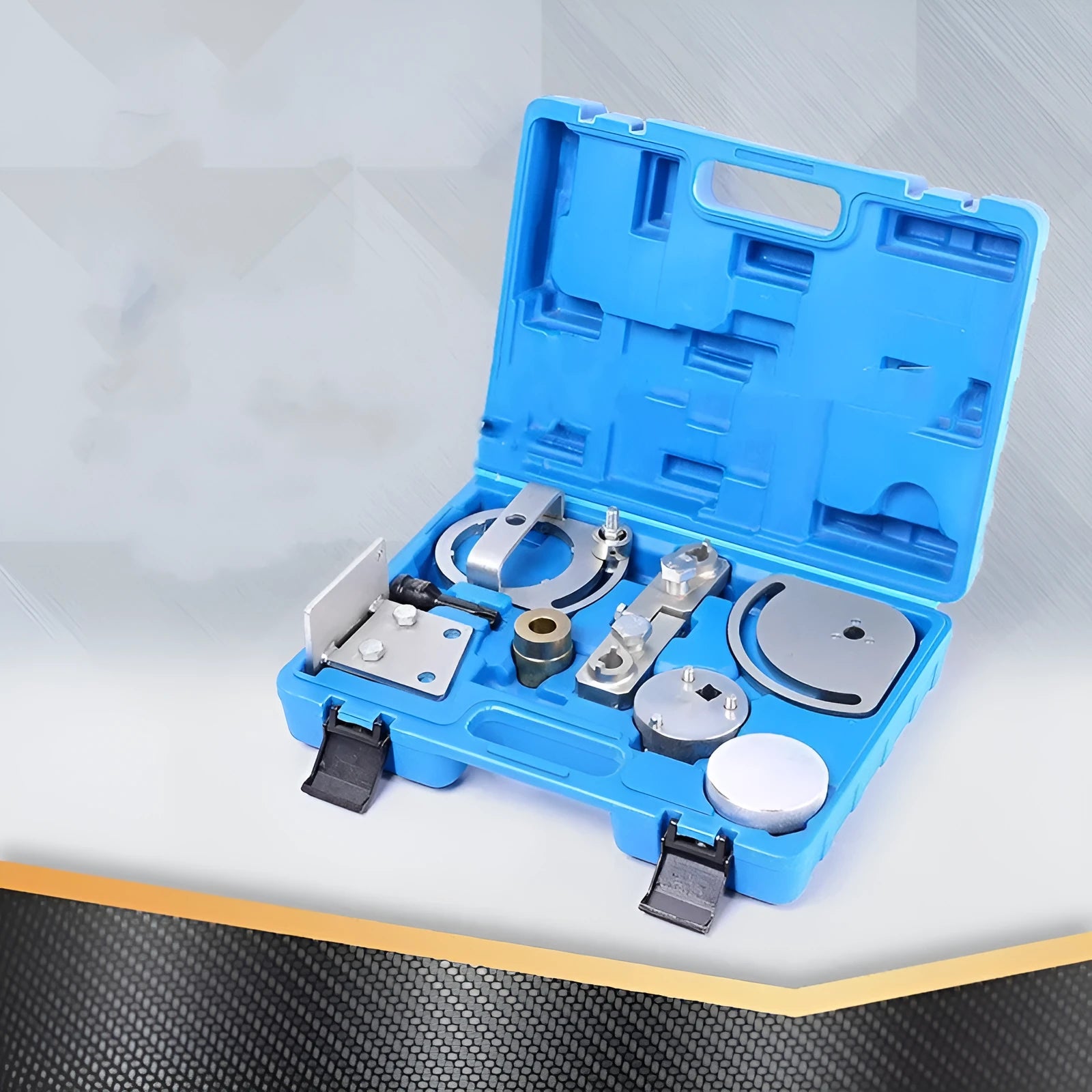 Volvo engine timing special tool kit with eight carbon steel pieces for 3.0T 3.2L T6 models