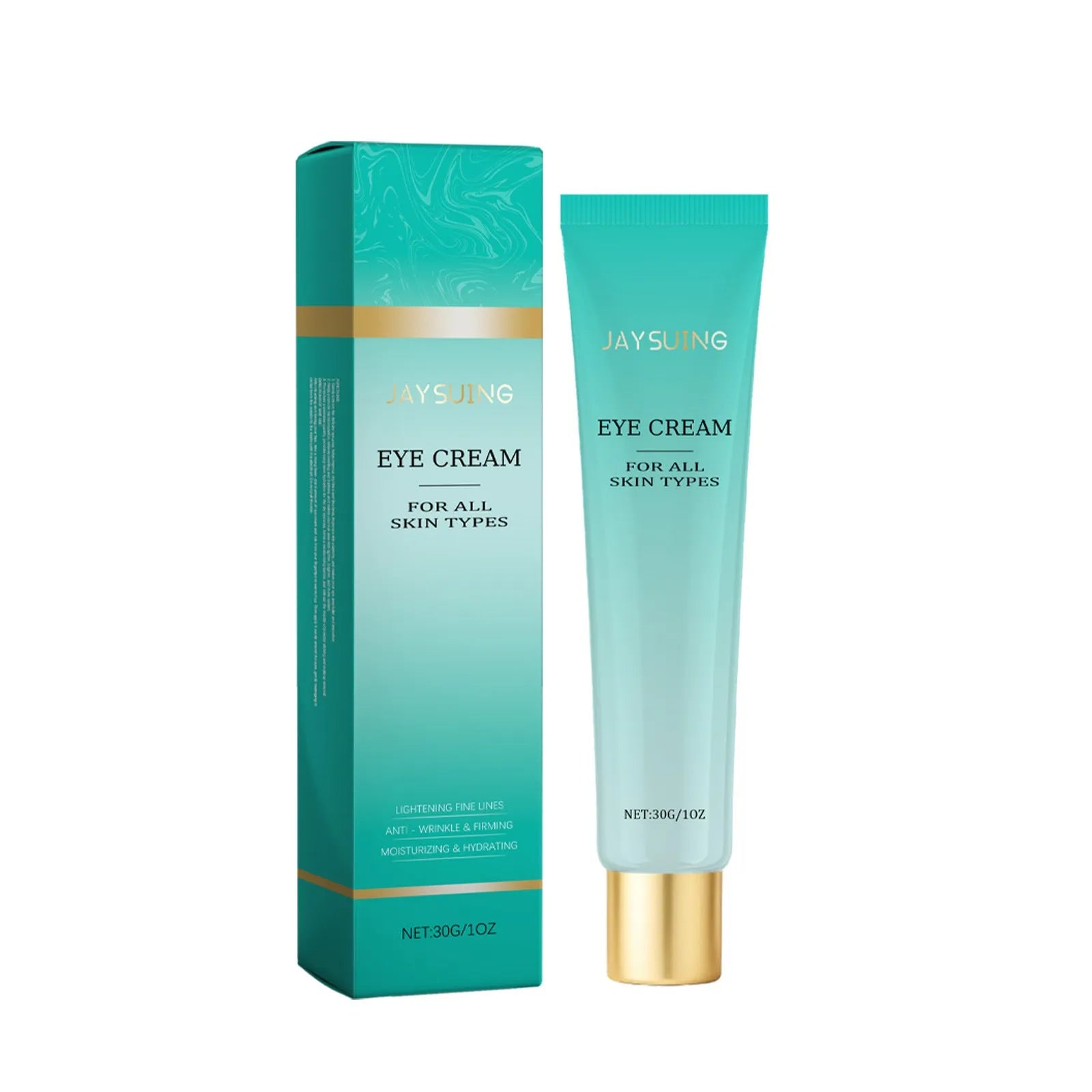 Retinol anti-aging eye cream 30g in dark blue jar with hyaluronic acid