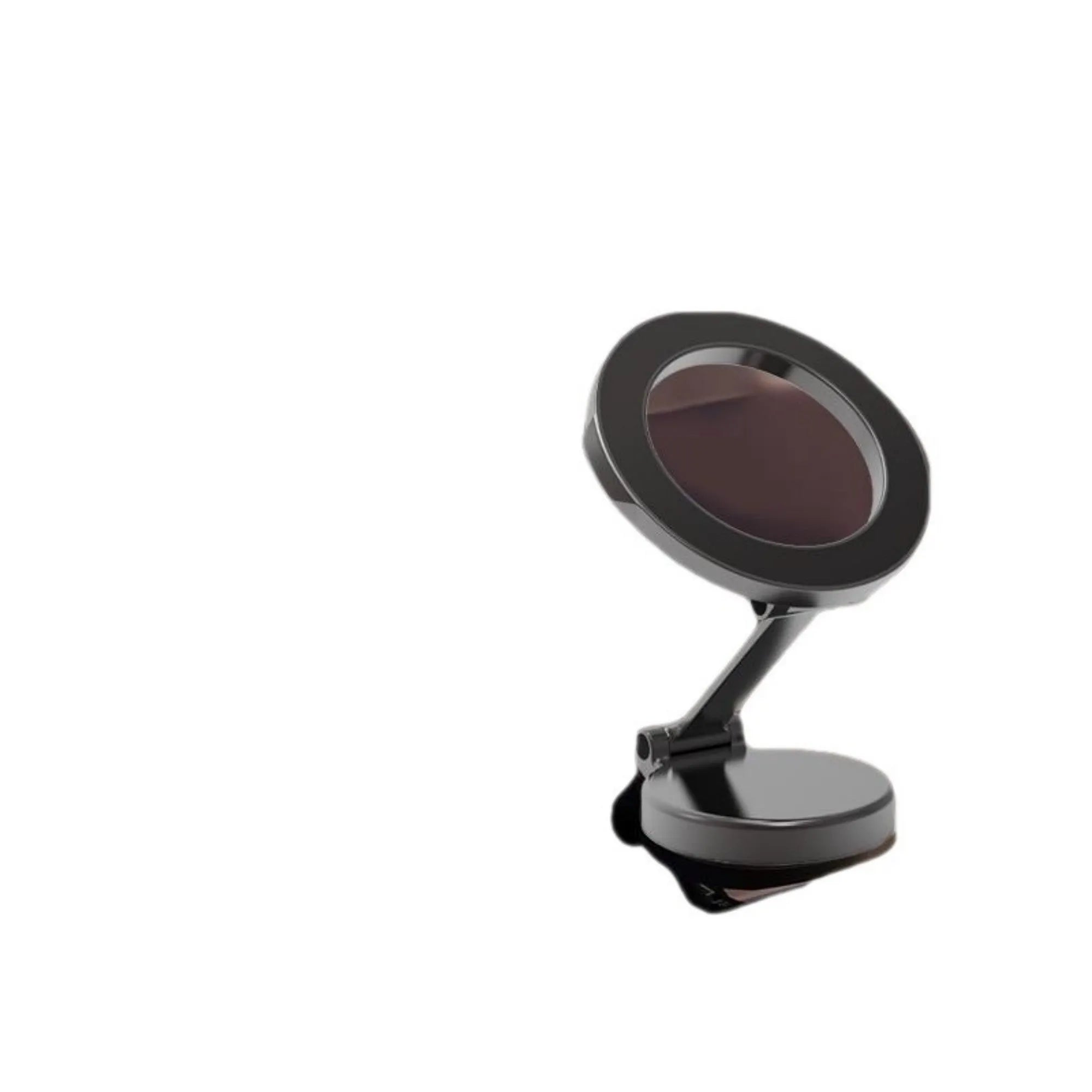 All-metal foldable magnetic car phone mount in Qian colour for dashboard placement