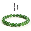 Natural Jasper Ball Bracelet with polished spherical beads in five size options