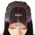 Real human hair Ruili style gradient wig on a lace front cap mannequin head.