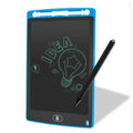 LCD writing board 8.5 inch reusable drawing tablet with stylus, available in blue and green colours