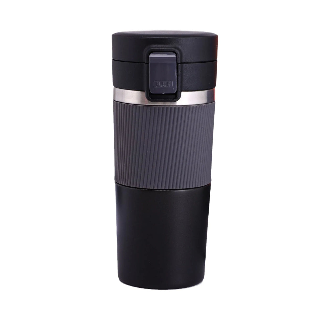 430ml vacuum insulated tumbler with 304 stainless steel liner and 201 stainless steel shell in grey, black, dark green, orange red or light brown