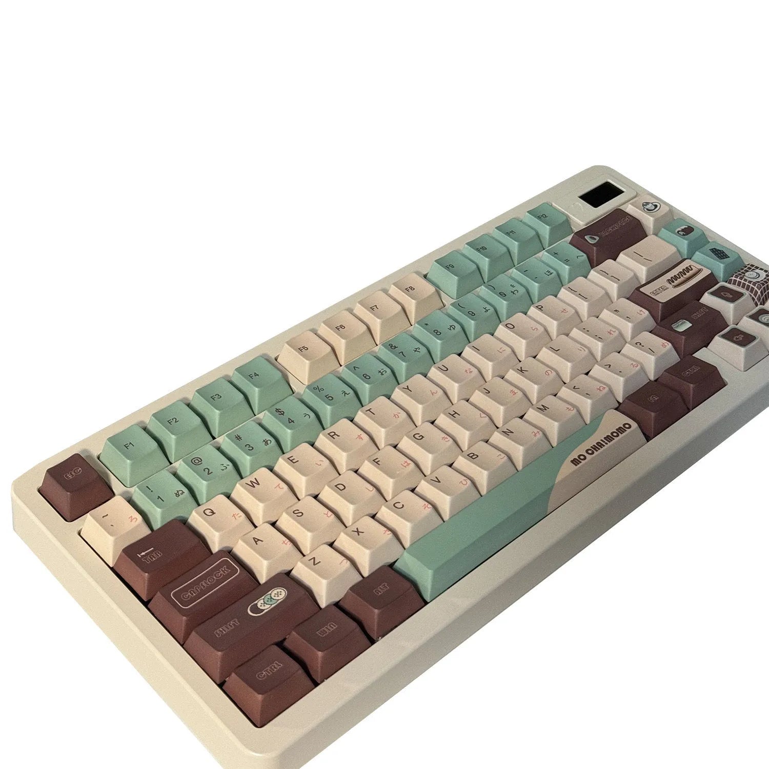 Craft Key Matcha Theme mechanical keyboard keycaps set with five-sided sublimation printing