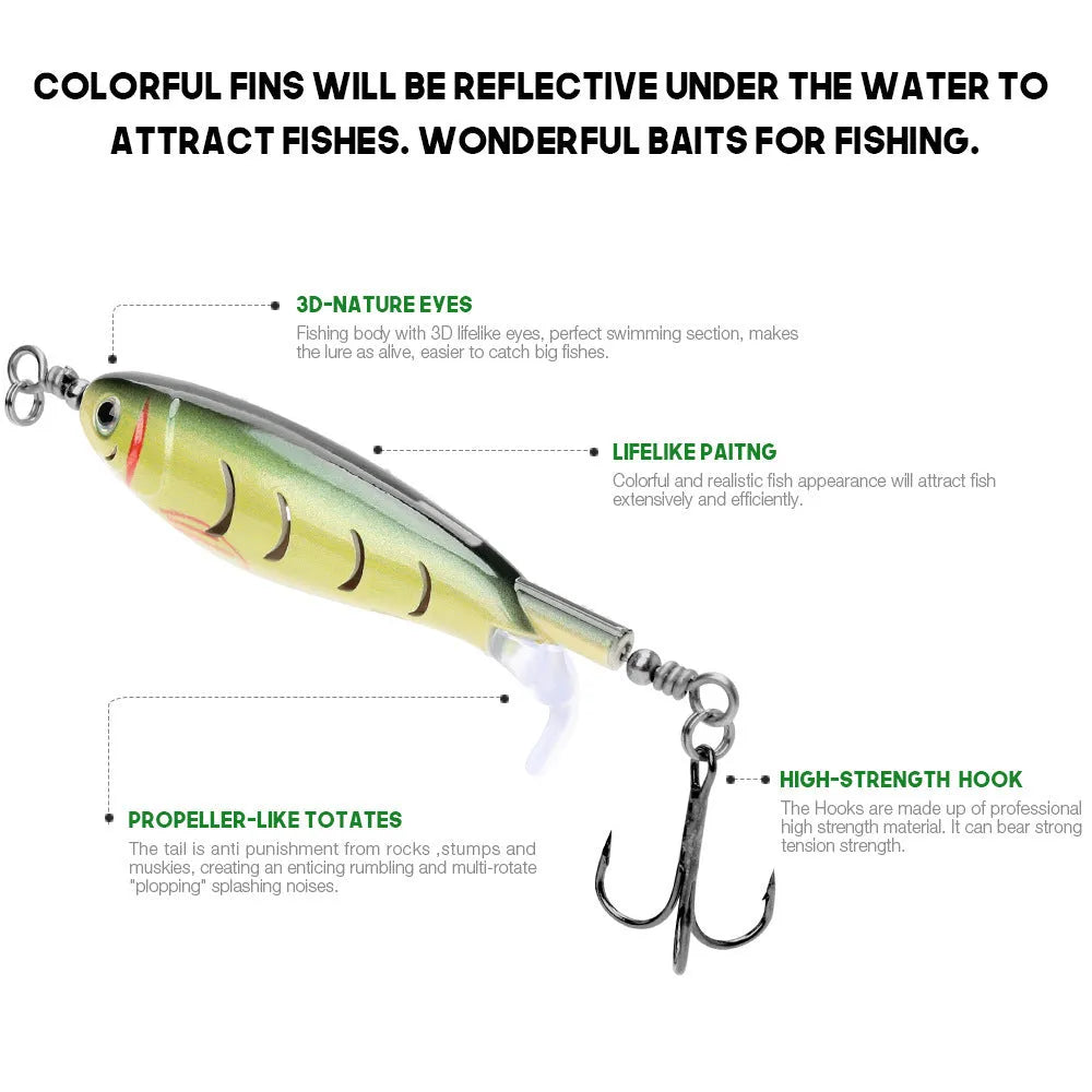7.5cm artificial fishing bait lure for road fishing with bionic design