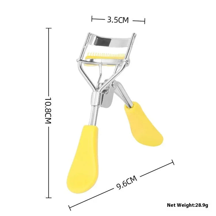 A4 with comb eyelash curler in black ribbon comb colour made from carbon steel and ABS
