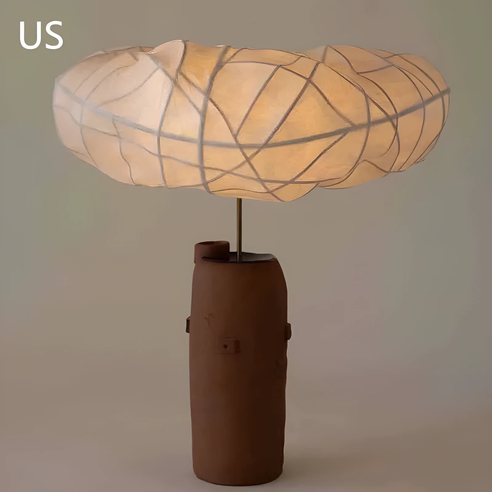 Modern table lamp with 100V-240V voltage range and AU EU UK US plug options for desk bedroom living room