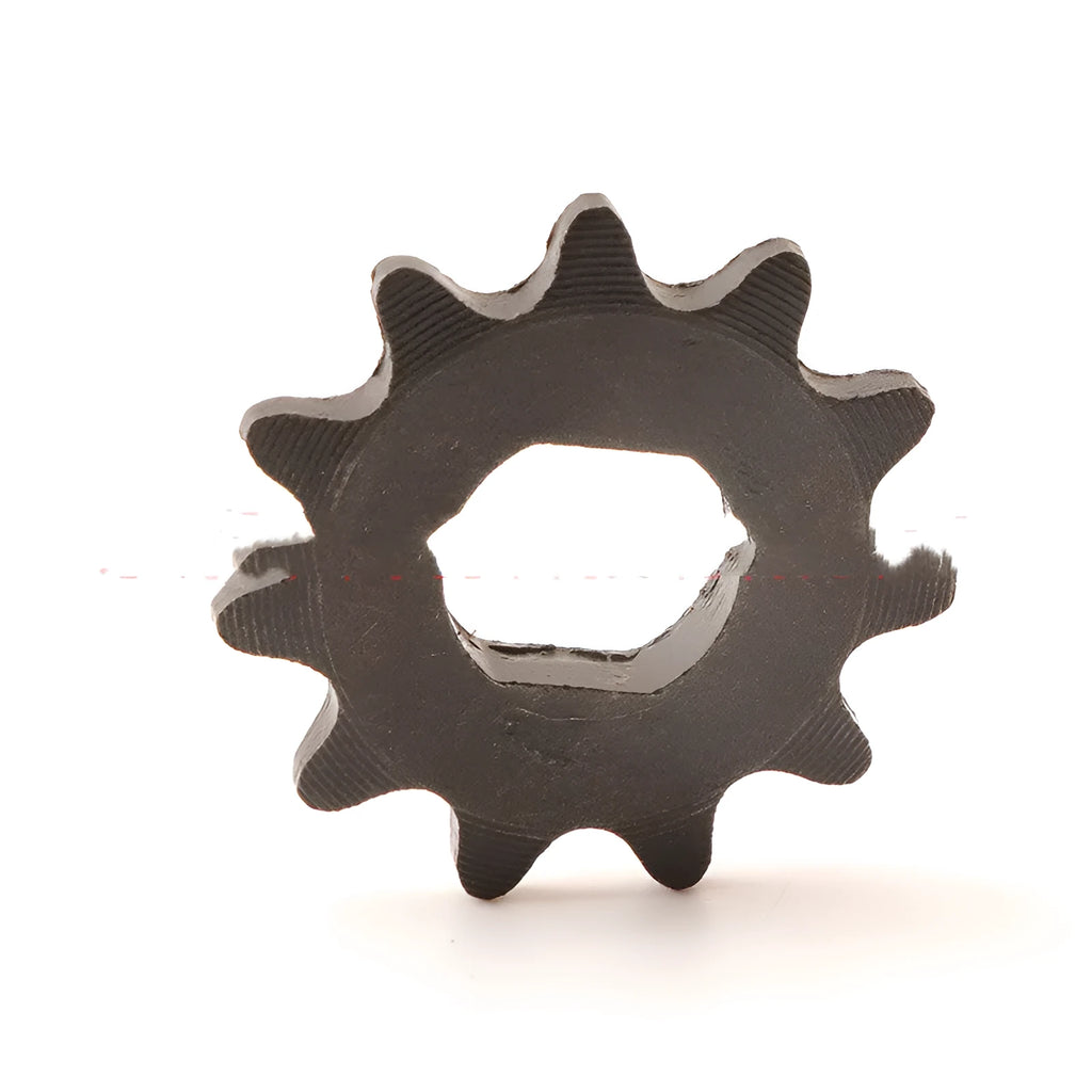 11-tooth cast iron motorcycle gear for 25hT8F chain reduction system