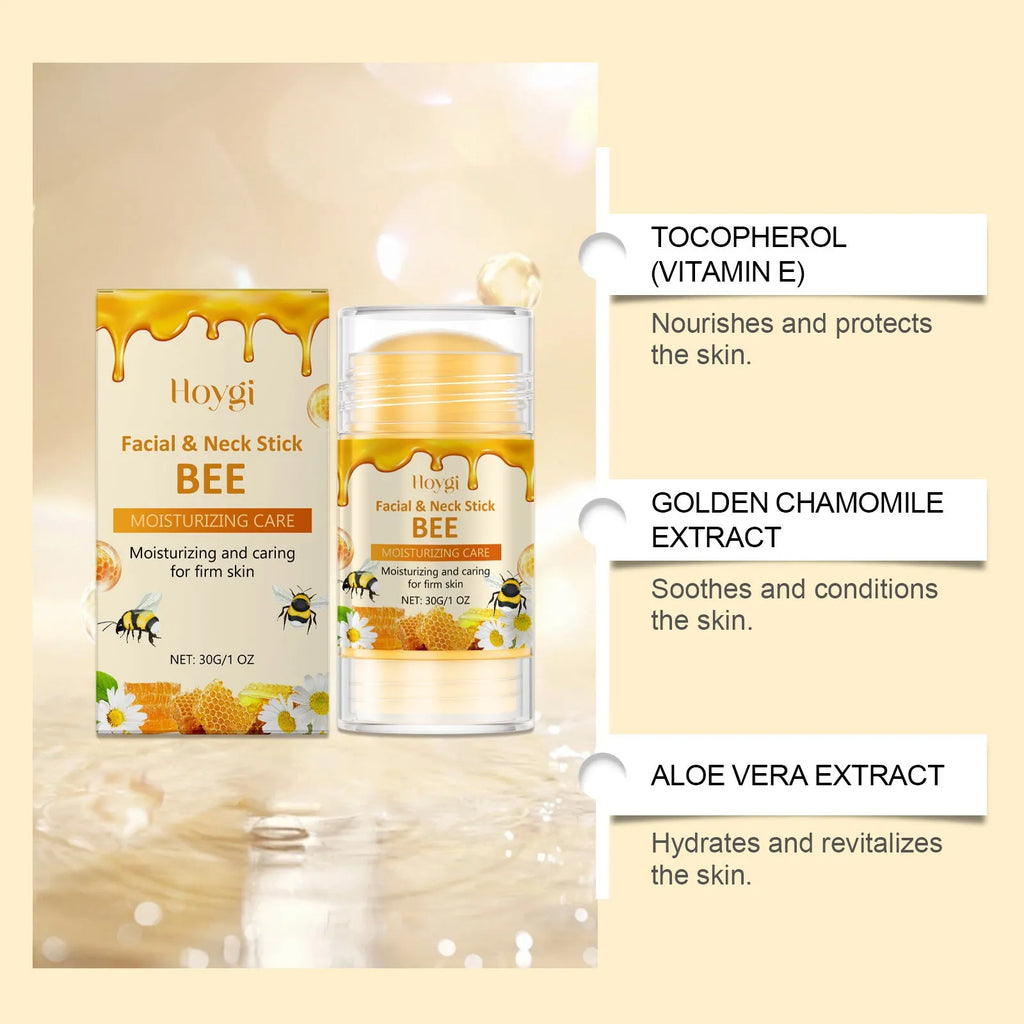 30g moisturising facial essence stick with twist-up base shown on a neutral background.