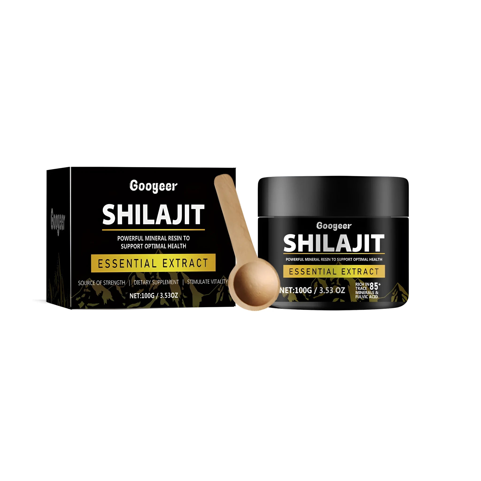 100g energy supplement cream body care kit in reusable packaging for physical discomfort relief