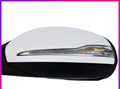 Mercedes-Benz W205 rearview mirror assembly in white black primer ABS construction