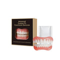 Set of upper and lower functional dentures with a 50g pack of gutta percha material.