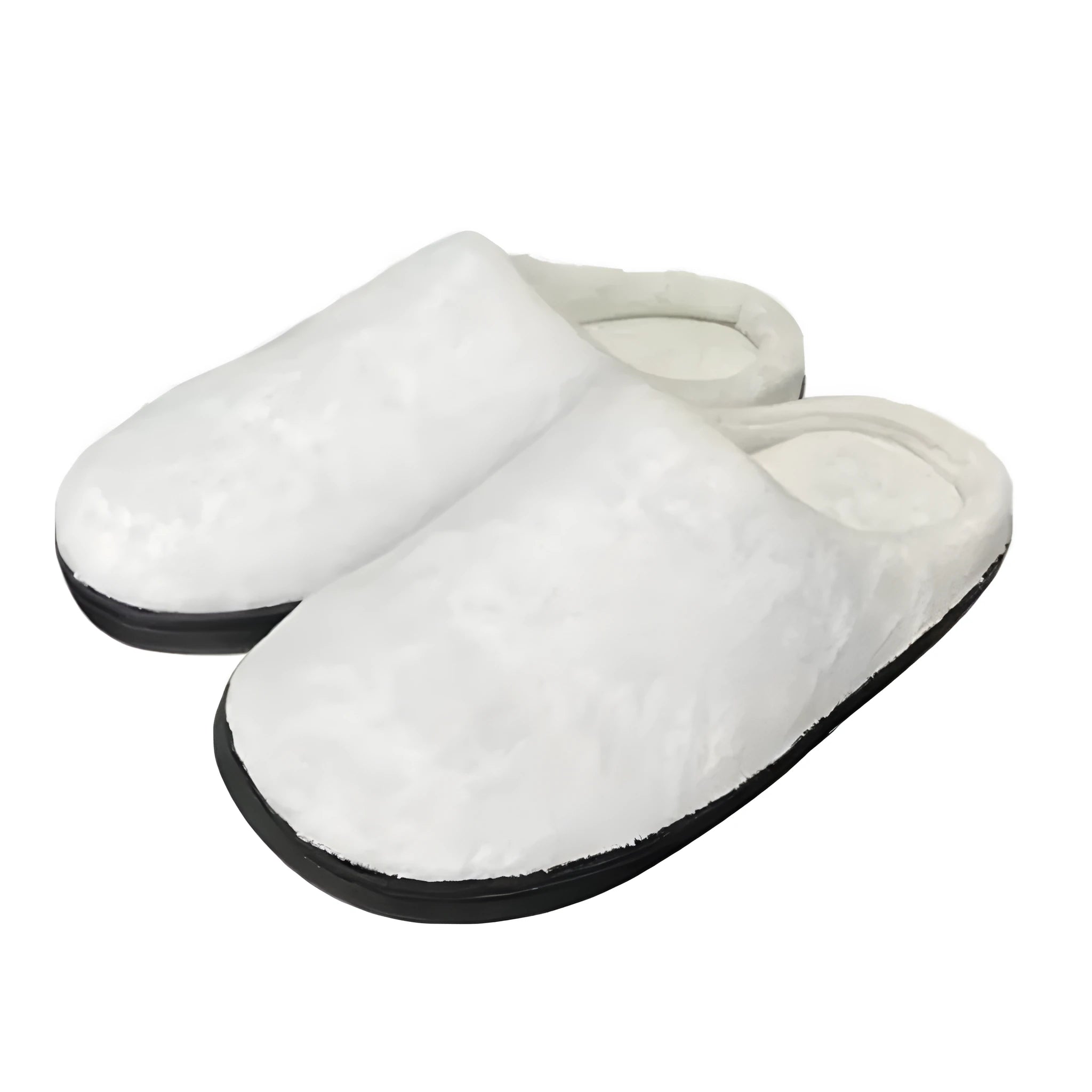 Printed patterned cotton flannel slippers with TPR sole in multiple colour options