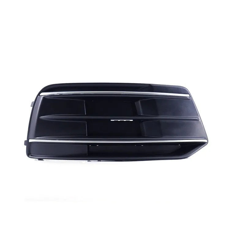 Audi Q5 front bumper lower grille replacement set showing left D154L and right D154R components in black ABS plastic