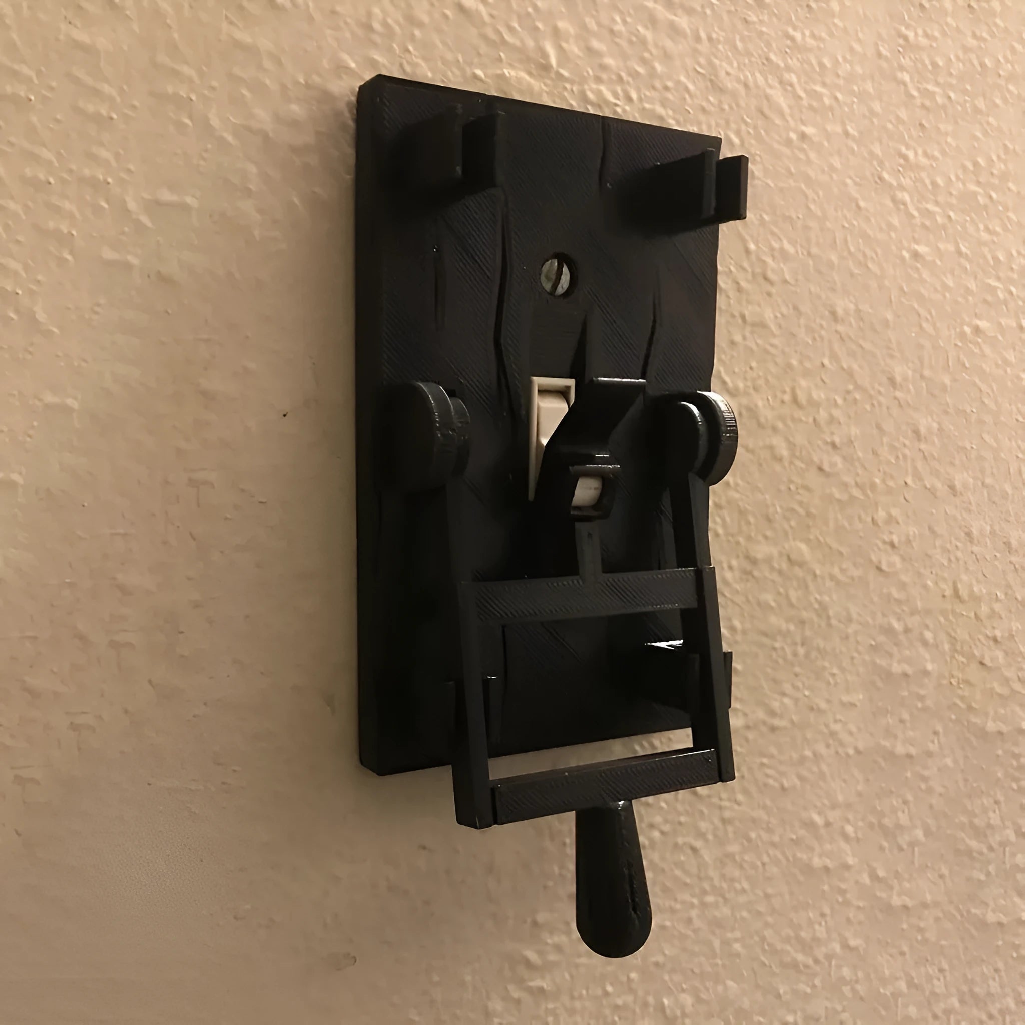 DZ1V1 retro mechanical light switch with PLA shell for American standard installation