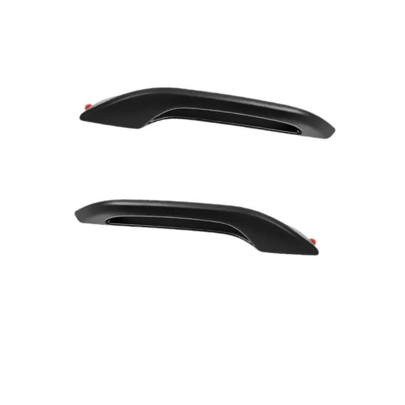 Tesla ABS door handle cover in light carbon fibre pattern, 215x80x20mm, for Model 3 and Model Y