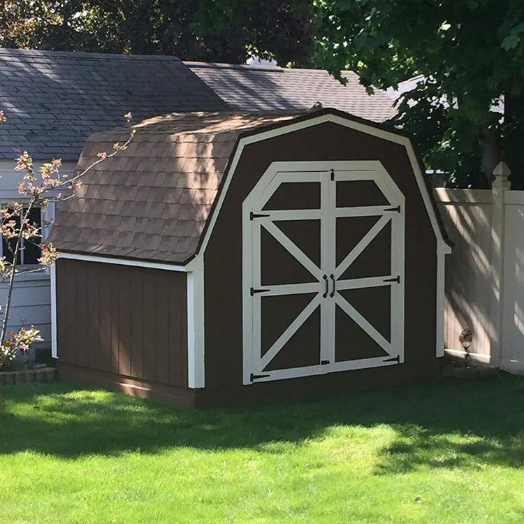 Fixed iron T-hinge for wooden doors and outdoor gates, shown in built-in installation position.