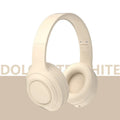 DR58 wireless Bluetooth over-ear headset with noise reduction in black colour