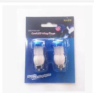 Aluminium alloy bicycle handle blocking light in anodised finish mounted on handlebar end