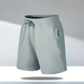 Men's loose fit quick-dry sports shorts in polyester fibre available in multiple colours and sizes