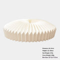 60cm white paper Christmas tree base decoration tree skirt fence floor ornament