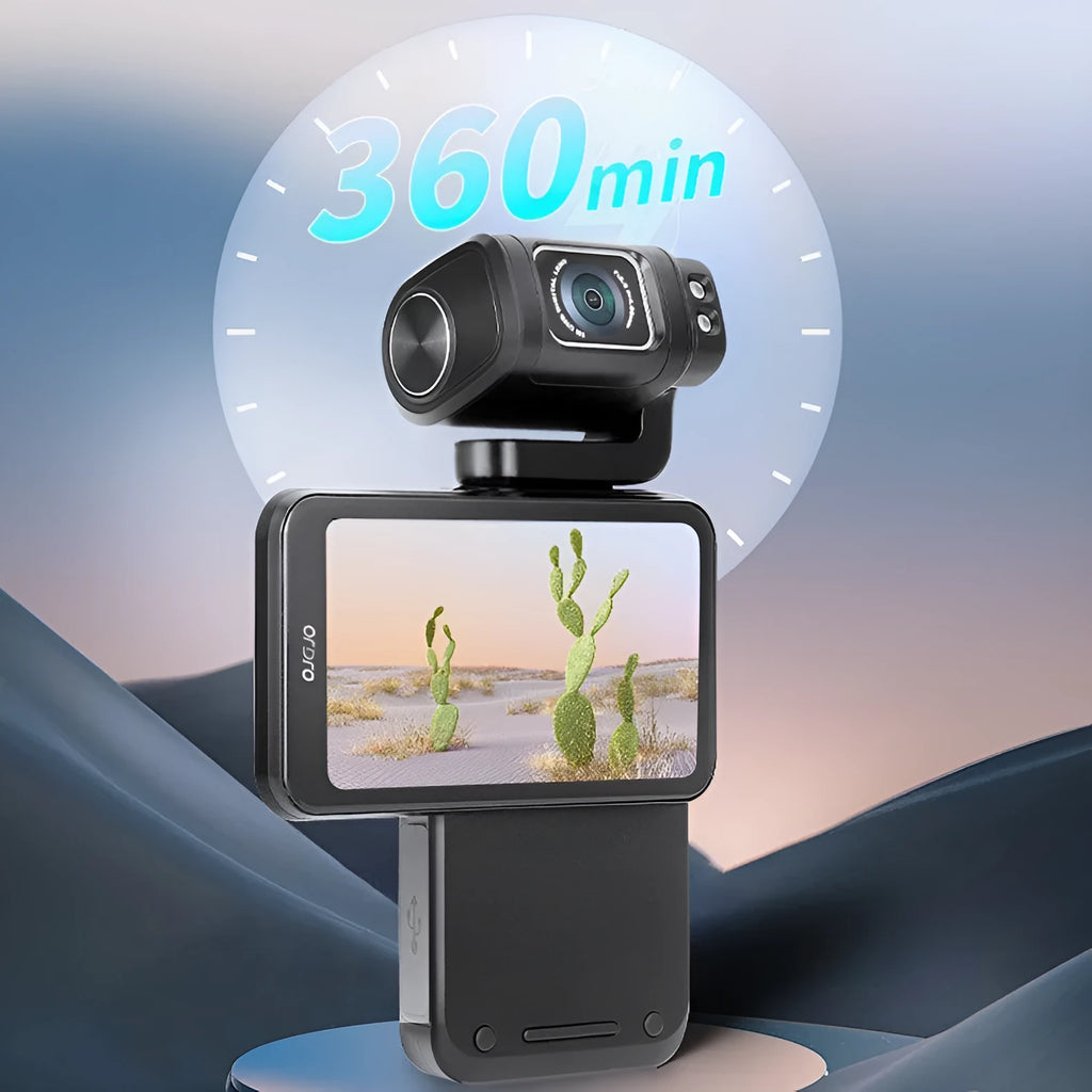 M3 Pocket Camera 180 flip screen 1080p HD touchscreen camcorder in black