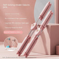 Children's adjustable length open back stick for yoga posture correction in blue colour