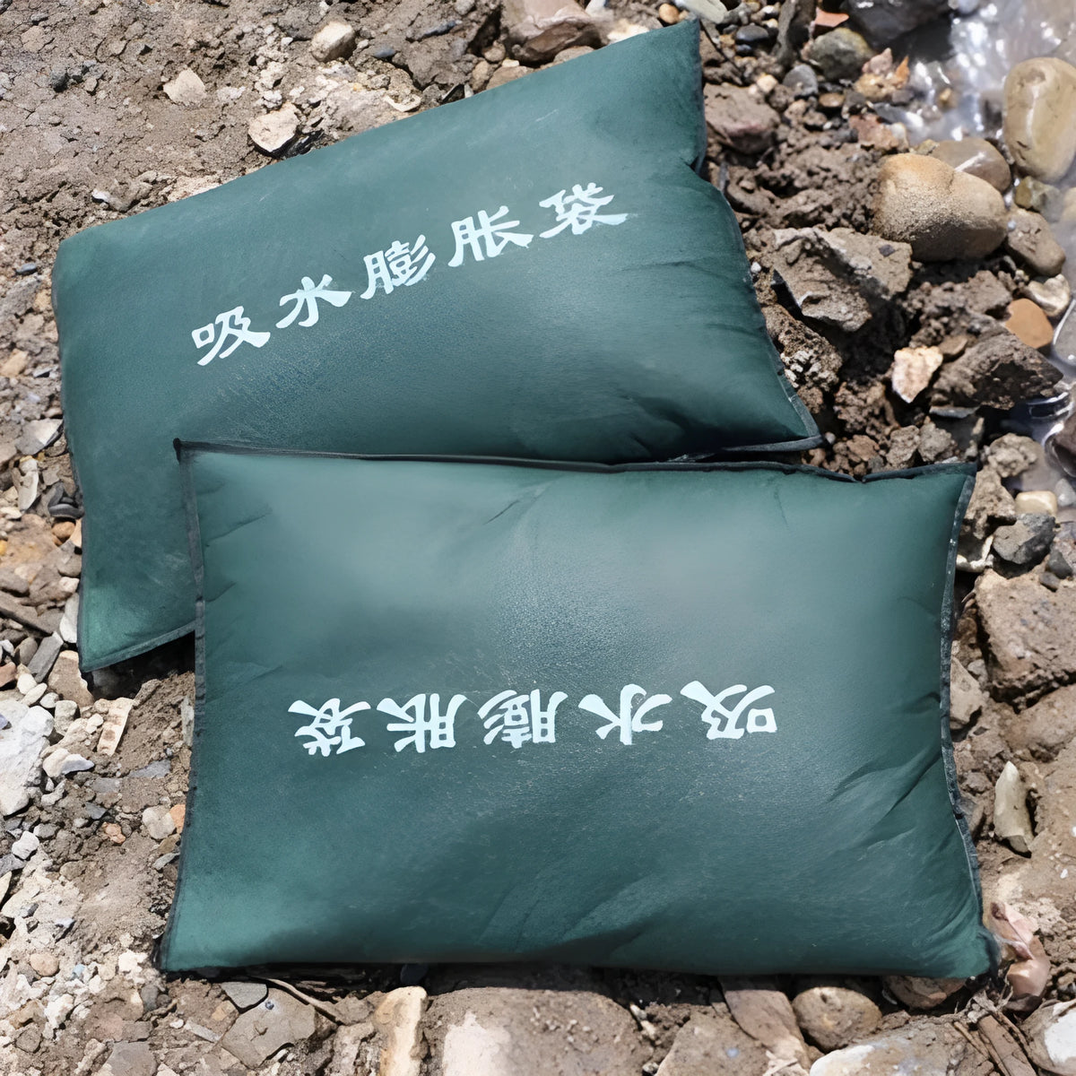 Thickened canvas water absorption expansion bag for flood control in 30x70 size