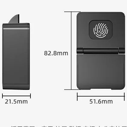 Punch free drawer lock F079 with key for no-drill installation on drawers and wardrobes
