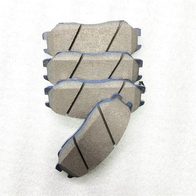 Metal brake pad for Aiteng Kyron Rester car, part numbers 4813009A10 and 4813008BA0