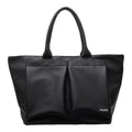Lightweight PU shoulder bag in solid colour with adjustable 20-35L capacity for sport and travel