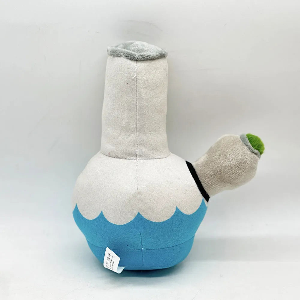 Kettle-shaped plush dog toy with squeaker, 24 cm bite-resistant pet chew toy