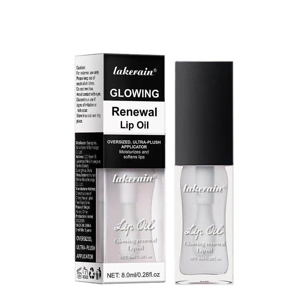 Lakerain Lip Gloss Oil tube in 8ml size with a glossy finish