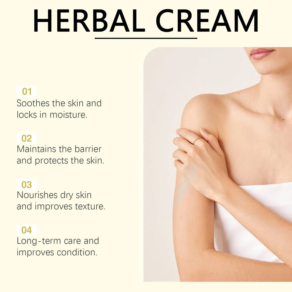 Herbal soothing moisturising cream 15g with tea tree oil and Centella asiatica extract