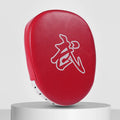 Vertical boxing target punch mitts for Sanda Muay Thai training with coloured edge options