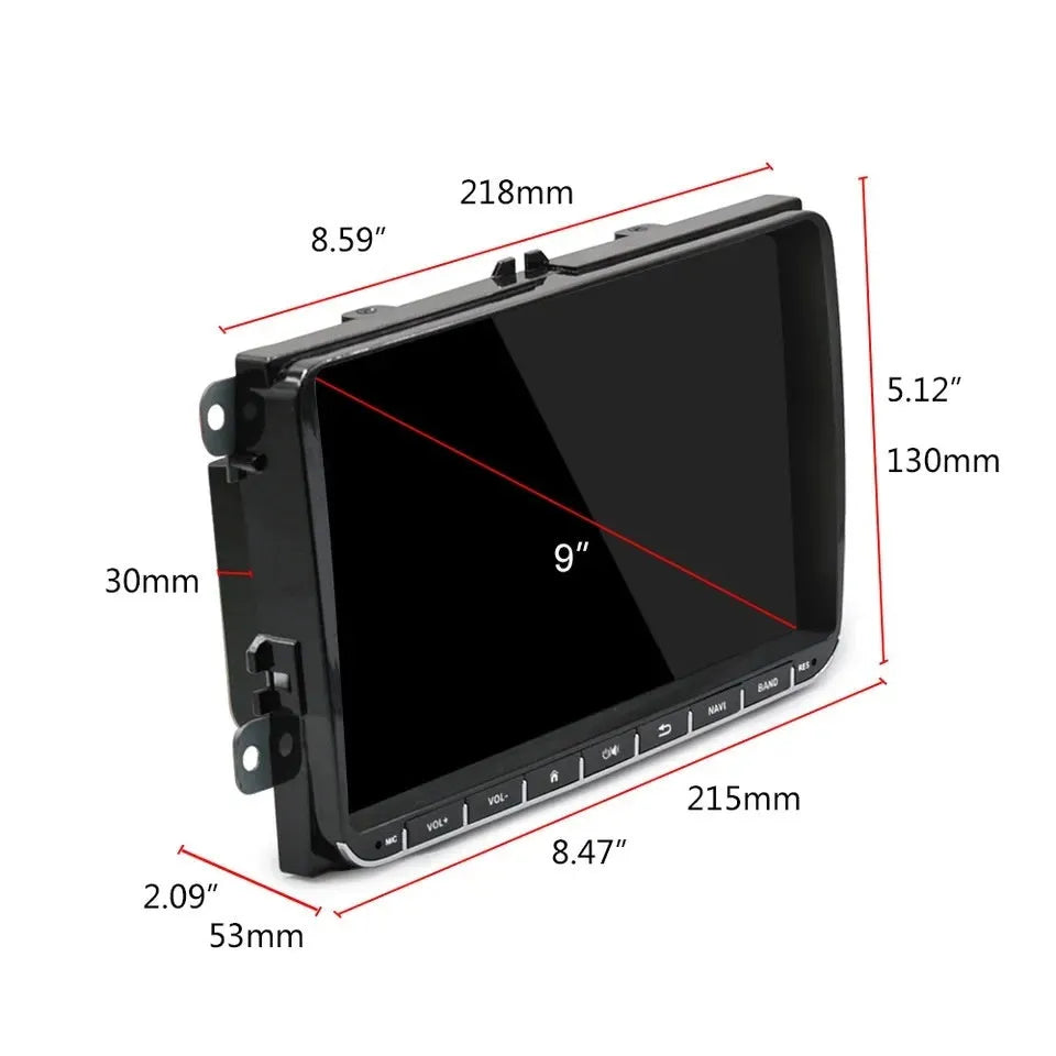 Front and rear view DVR dash camera for cars with a 3-inch screen, showing 1080p recording and GPS features.