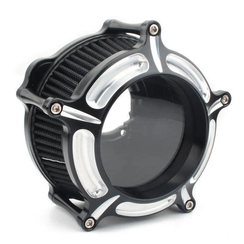 MP09-JJL aluminium air filter suction retrofitting accessory in selected colour with filter cartridge.