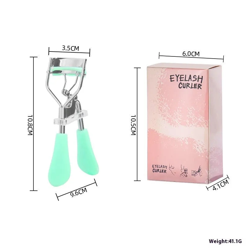 A4 with comb eyelash curler in black ribbon comb colour made from carbon steel and ABS