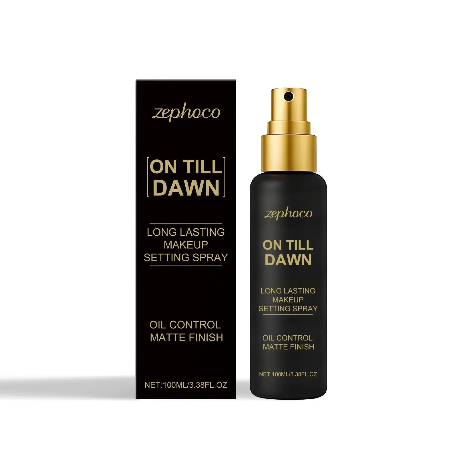 100ml bottle of makeup setting spray for long-lasting makeup and oil control