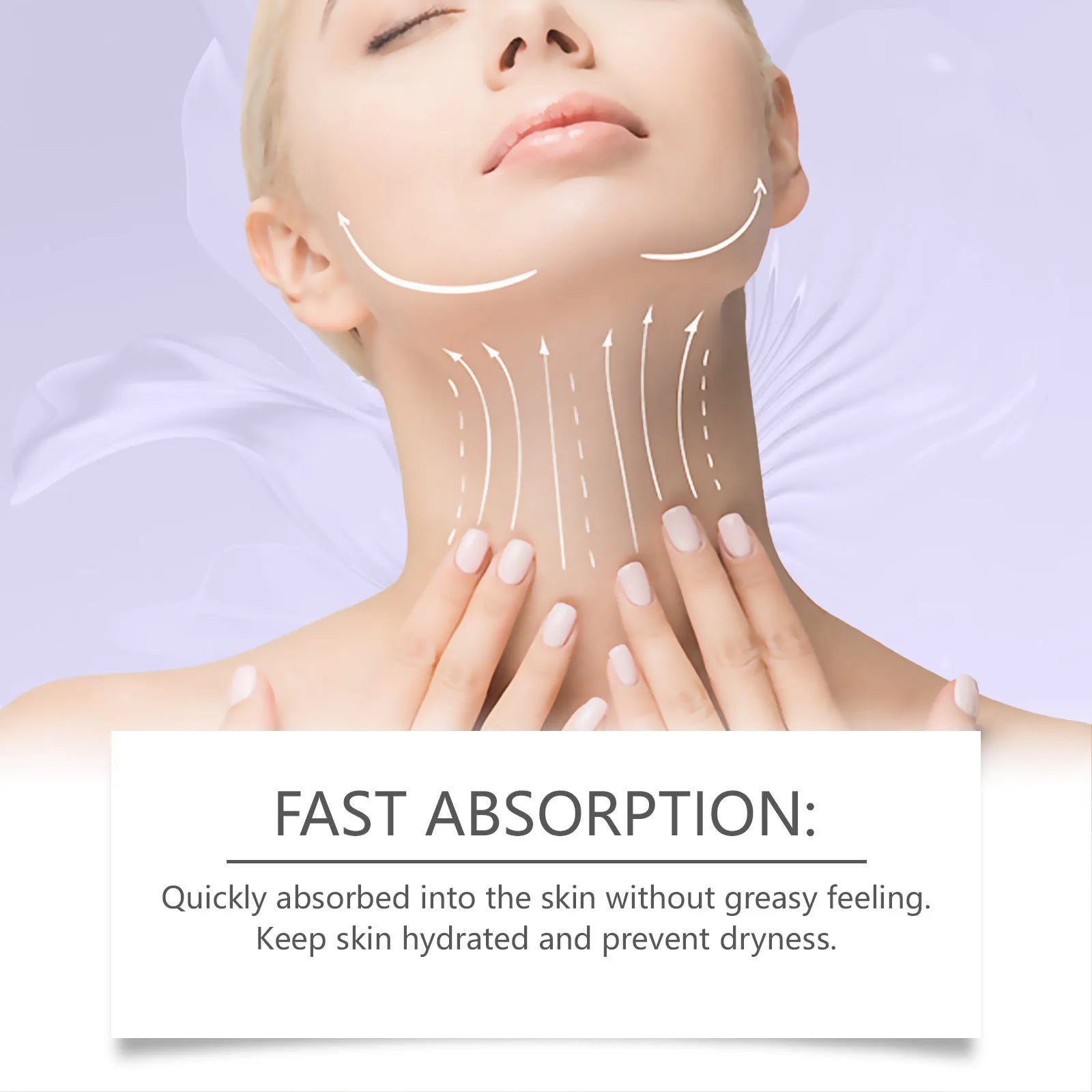 30g jar of retinol neck cream with ceramide and peptide formula for daily moisturising