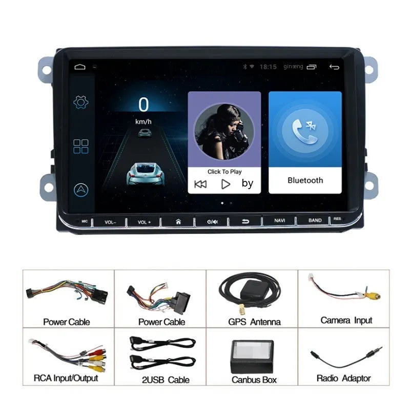 Front and rear view DVR dash camera for cars with a 3-inch screen, showing 1080p recording and GPS features.