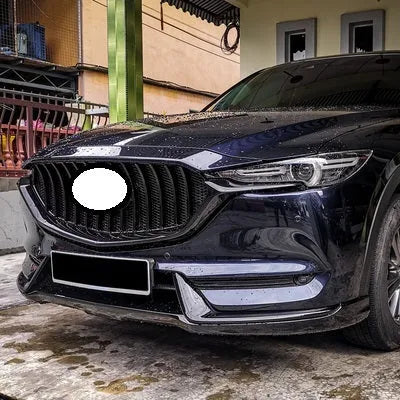 Modified medium mesh front grille for Mazda CX5 second generation in GT style.