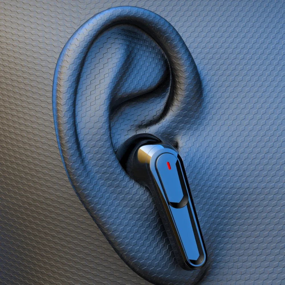 Black PRO30 Bluetooth in-ear headphones with noise reduction and gaming mode