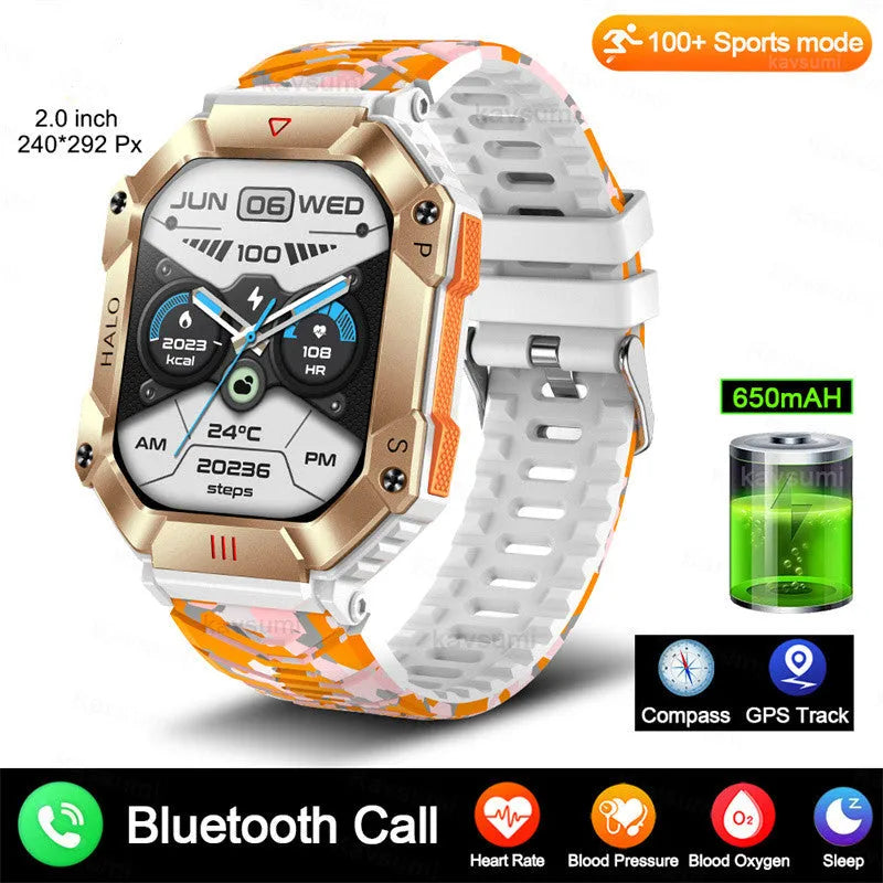 Android GPS smart watch for women with titanium alloy case and multiple strap colour options