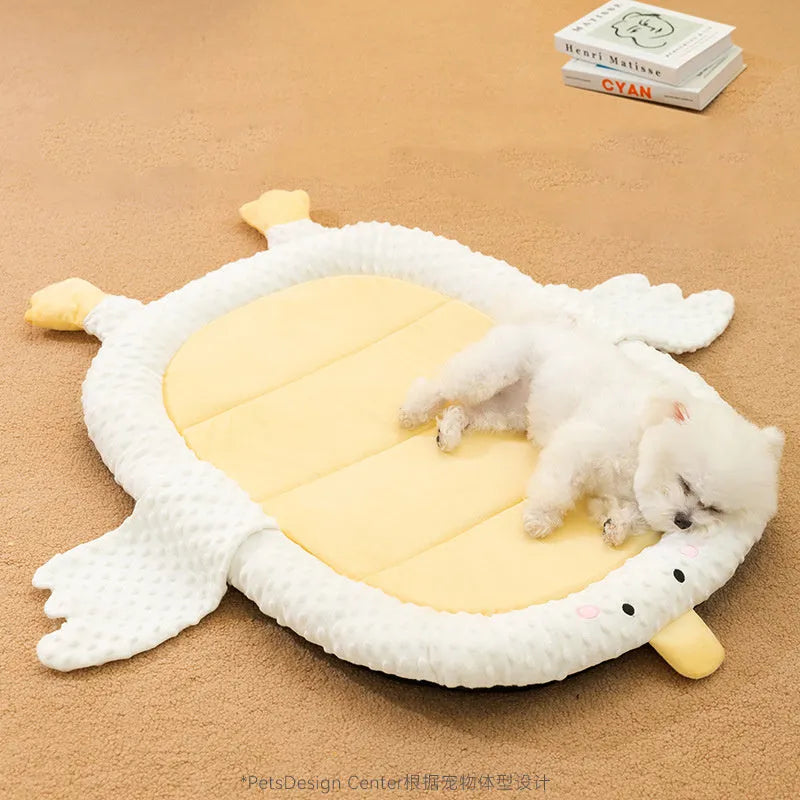 Bedsure orthopedic dog bed with waterproof cover in sofa style, showing medium supportive foam.