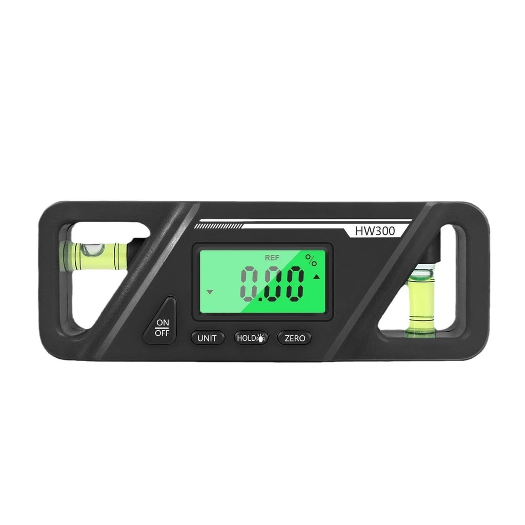 Digital magnetic inclinometer level meter for precise angle measurement on metal surfaces