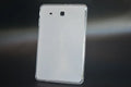 Clear silicone tablet case showing ultra-thin profile and transparent design