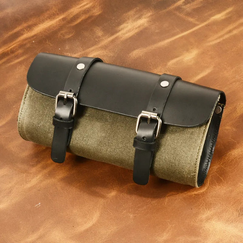 Camel Bag Knight cotton messenger bag for motorcycle helmets with internal organisation compartments