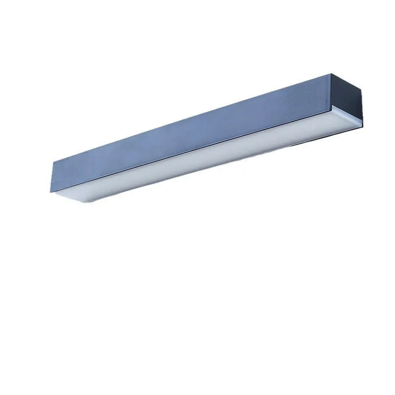 Black ABS plastic solar wall lamp for outdoor garden and pathway lighting